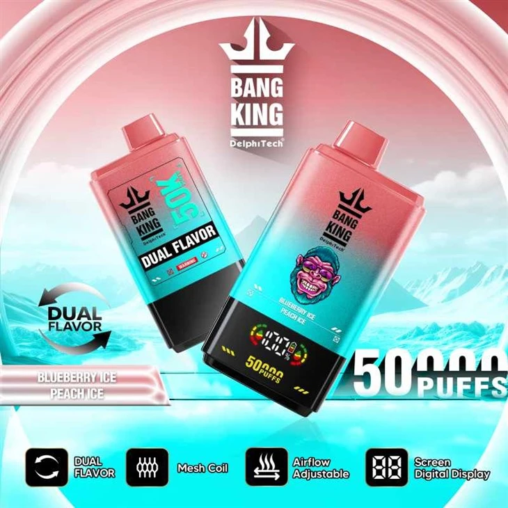 BANG KING 50000 PUFFS DUAL FLAVOR BANG KING 50000 PUFFS DUAL FLAVOR