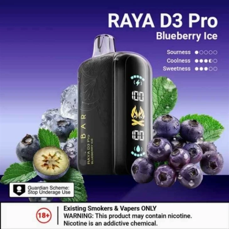 ELF BAR RAYA D3 PRO 8 ELF BAR RAYA D3 PRO 8