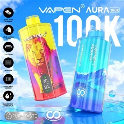 ВАПЕН АУРА 100000: Када Е-цигарете за једнократну употребу уђу у еру „заиста ...