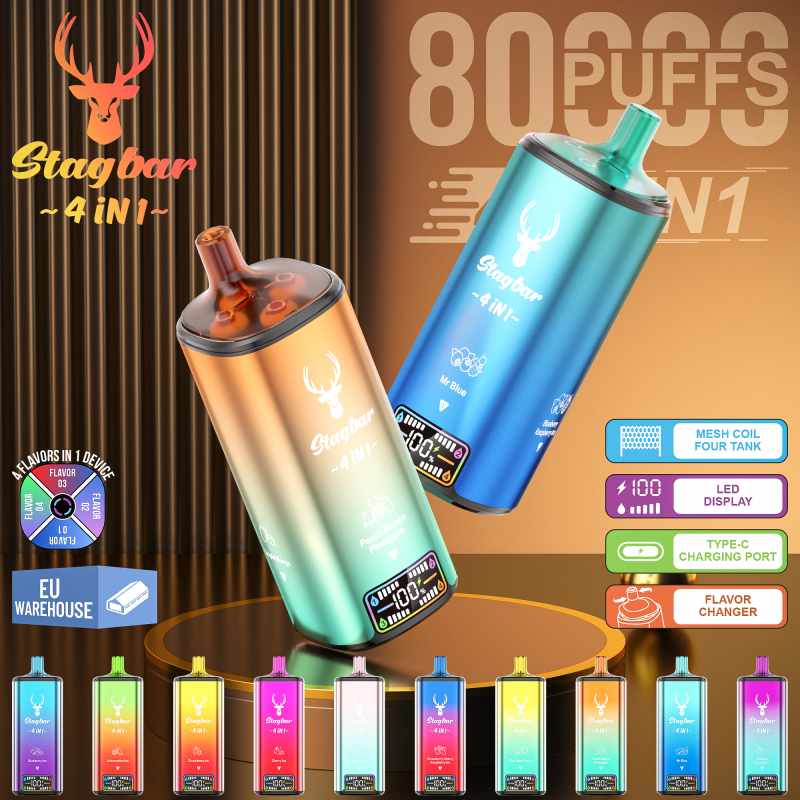 STAG BAR 4 in 1 80K 6