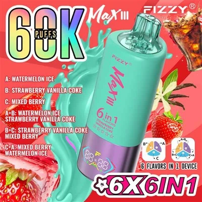 Физзи Мак ИИИ 60К 6 у 1 укусу