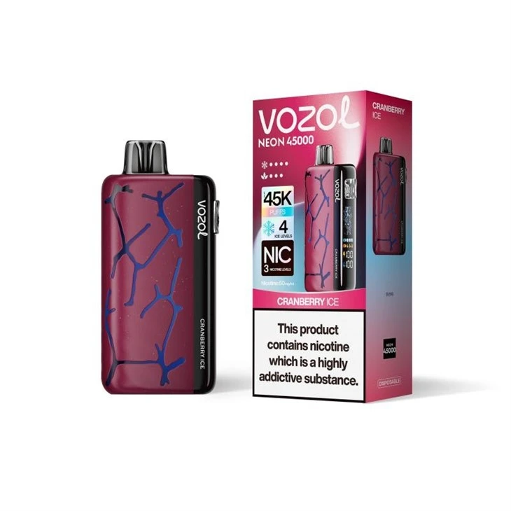 CRANBERRY ICE_Vozol NEON 45000 CRANBERRY ICE_Vozol NEON 45000